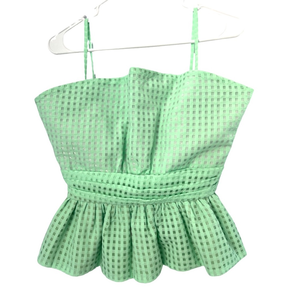 Mint green cute top